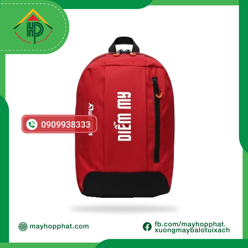 KEEPLY Custom Name-Printed Backpack Front