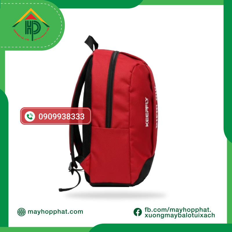 KEEPLY Custom Name-Printed Backpack Side