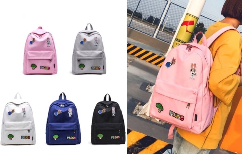 Korean style student backpack