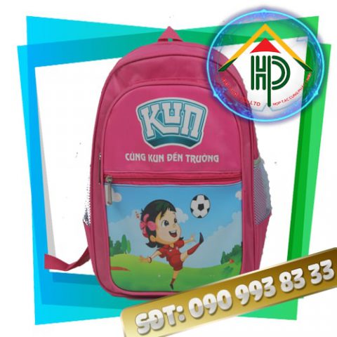 Kun Pink Kids Backpack