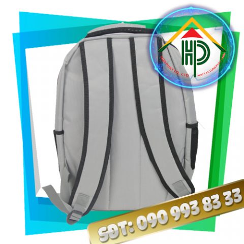 Macbook Promotional Backpack Back View