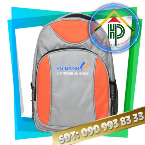 PG Bank gift backpack manufactured by Hop Phat