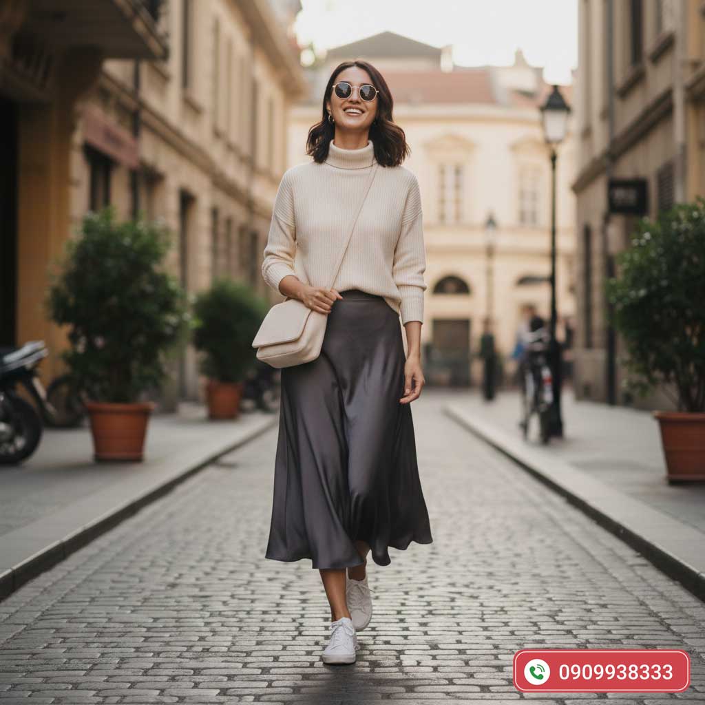 Phong Cách Effortless Chic: Bí Quyết Đẹp Tự Nhiên Không Cần Gắng Gượng Phong Cách Effortless Chic