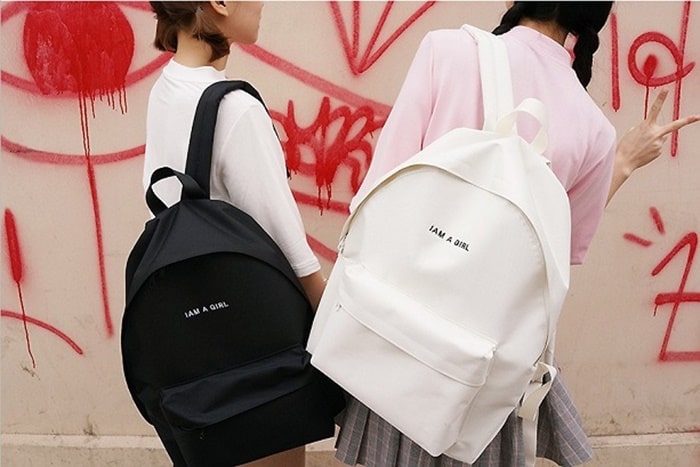 Student backpack models at Natoli.vn shop