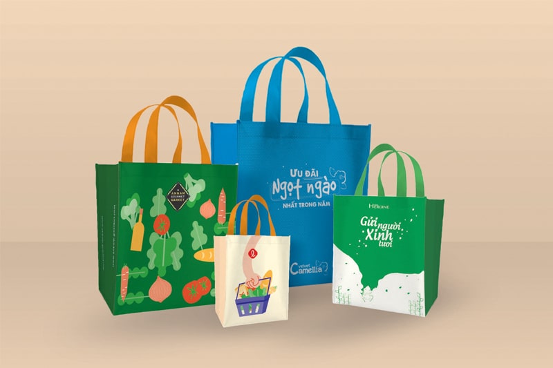 Supermarket bag manufacturing factory