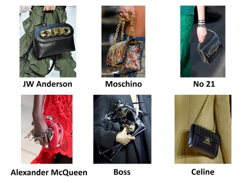 Trendy chain handbags