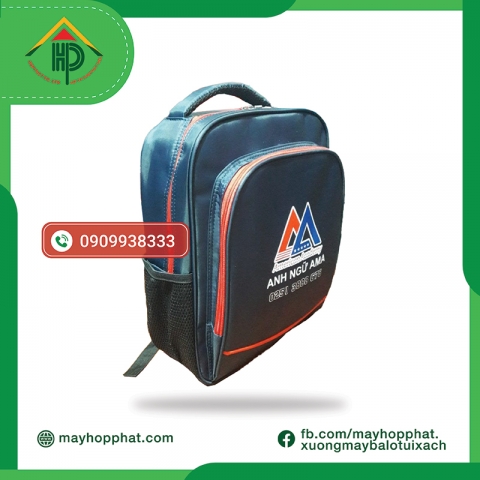 Premium AMA English Blue Backpack | Custom School Uniform & Branding Gear Premium AMA English Blue Backpack | Custom School Uniform & Branding Gear