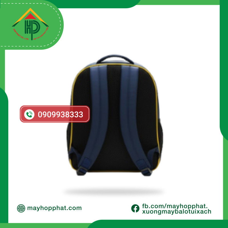 Anti-hunchback backpack for Ngo Si Lien secondary school students