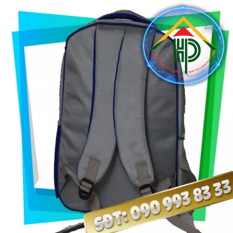 AQUA Promotional Backpack – 1680D Canvas, 5 Compartments, YKK Zipper, Embroidered Logo | Hop Phat AQUA Promotional Backpack