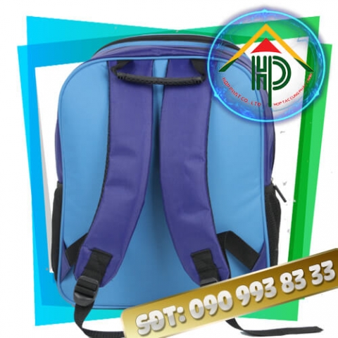 Living To Love Gift Backpack – Custom Embroidered Promotional Backpack by Hop Phat Back View Living To Love Gift Backpack