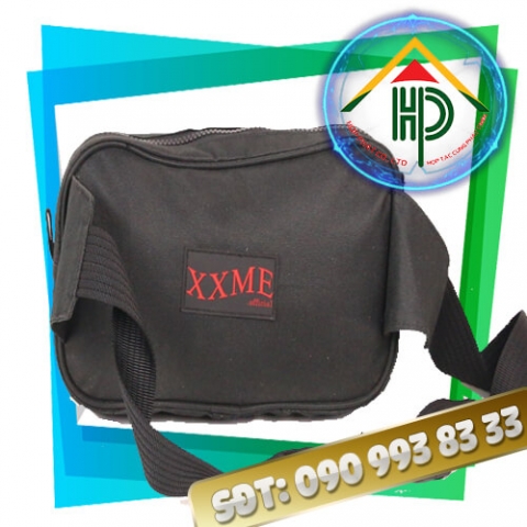 XXME Black Crossbody Bag – Quality Fashion Product by Hop Phat Back view of XXME crossbody bag