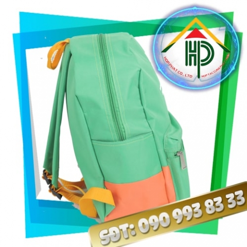 Bao Quyen Kindergarten Backpack – Premium 600D Canvas, PVC Water-Resistant, Eye-Catching Blue bao-quyen-kindergarten-backpack-side-viewBao Quyen Kindergarten Backpack Side View