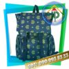 Black Simili Fashion Backpack Front View