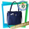 Blue Canvas Fabric Bag