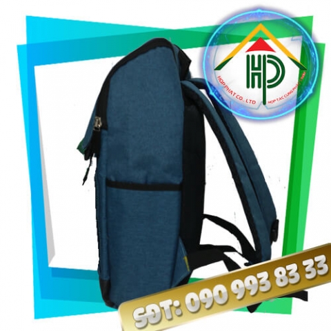 blue fashion backpack