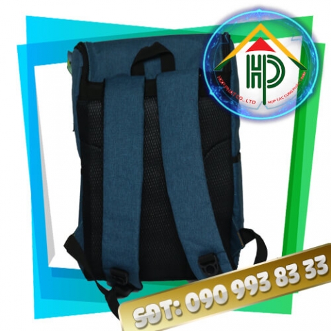 blue fashion backpack