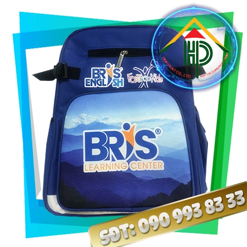 BRIS English Center Backpack Front View