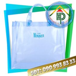 Clear Plastic Bag with Handles