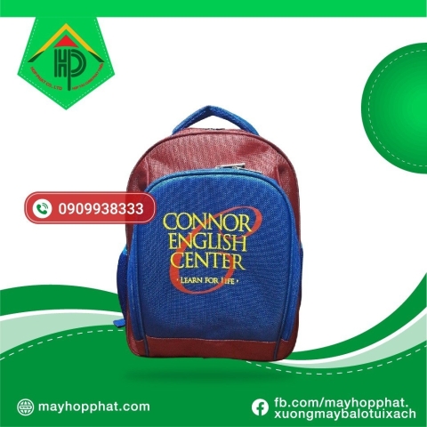 Premium CONNOR English Backpack | Custom Language Center Gear & Bulk Manufacturing Premium CONNOR English Backpack | Custom Language Center Gear & Bulk Manufacturing