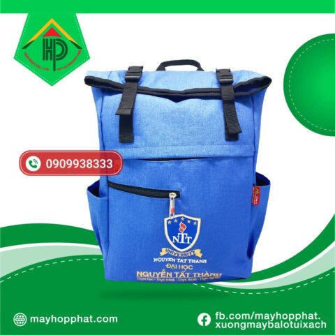 Premium Custom Backpacks for Nguyen Tat Thanh University | Durable University Gear