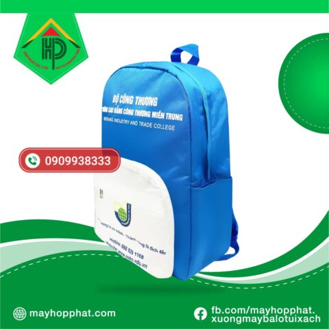 Balo Theo Yêu Cầu Trường Cao Đẳng Công Thương Miền Trung custom made backpacks for college of industry and trade 2