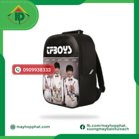 Exclusive Custom-printed TFBOY backpack - Premium Fan Merch | May Hop Phat custom printed tfboy backpack 2