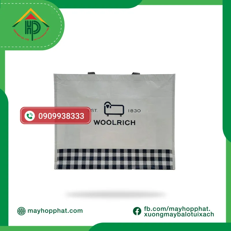 túi tote đa năng RPET theo yêu cầu woolrich Custom Woolrich RPET Multi-Purpose Tote Bag
