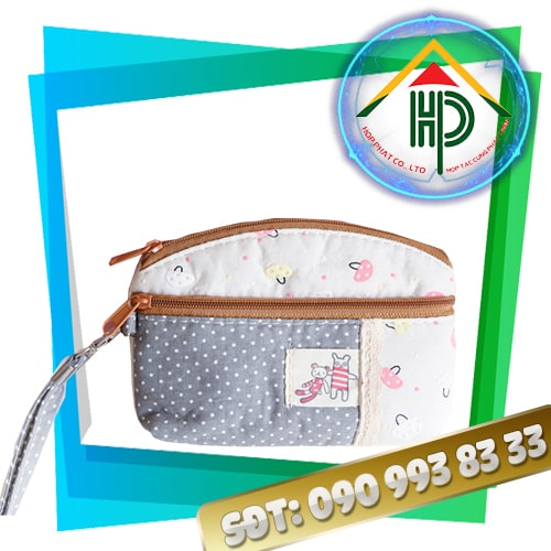 Cute Short Hand Wallet – Heat Transfer Canvas Clutch | Hop Phat Factory Cute short hand wallet