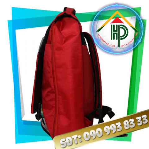 Dai-Ichi Life Promotional Backpack – 1680D Canvas, Laptop Compartment, Embroidered Logo | Hop Phat Dai-Ichi Life Promotional Backpack