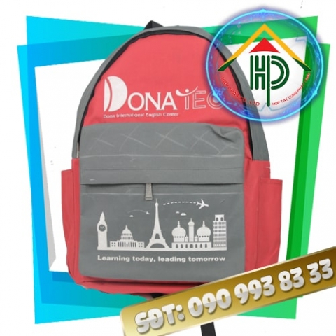 Donatec English Language Backpack Front View