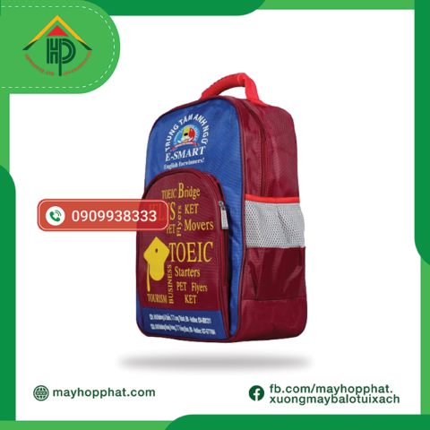 Premium E-SMART English Backpack | Custom Durable School Branding Solution Premium E-SMART English Backpack | Custom Durable School Branding Solution