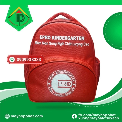 Premium EPRO Bilingual Backpack | Custom Bilingual School Branding & Wholesale