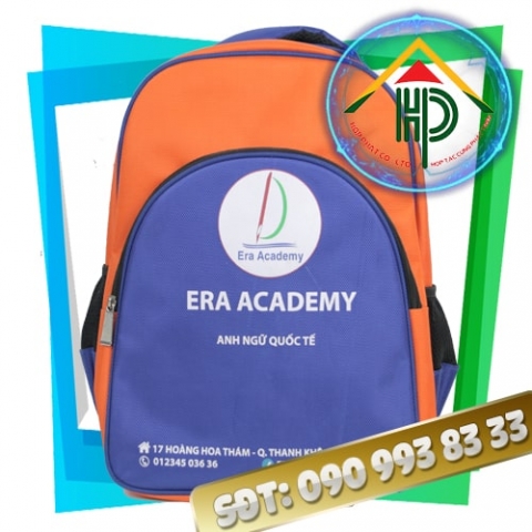 ERA ACADEMY English Backpack – Custom Manufactured at Hop Phat Workshop Since 1996