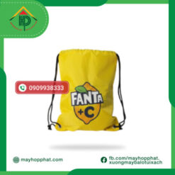 Vibrant & Waterproof Fanta Drawstring Backpack | May Hop Phat