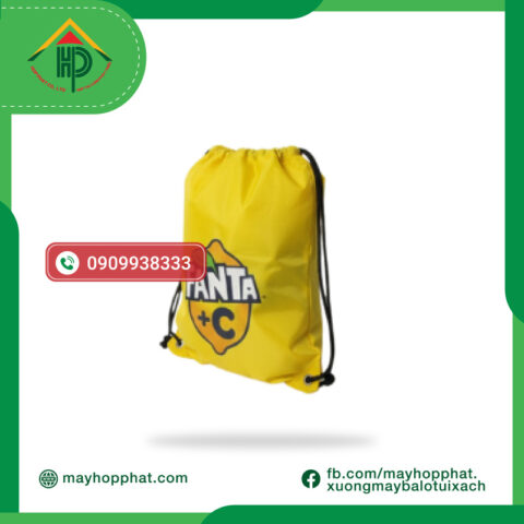 Vibrant & Waterproof Fanta Drawstring Backpack | May Hop Phat Vibrant & Waterproof Fanta Drawstring Backpack | May Hop Phat