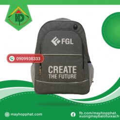 Premium FGL Gray Gift Backpack | Custom Wholesale & Corporate Branding