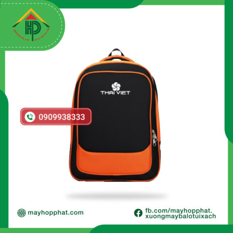 Premium Gift backpacks with THAI VIET logo printed | May Hop Phat