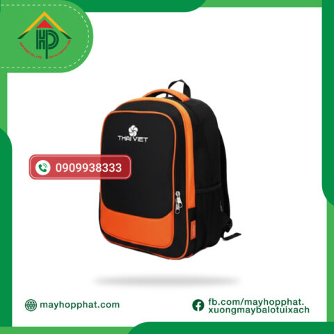 Premium Gift backpacks with THAI VIET logo printed | May Hop Phat