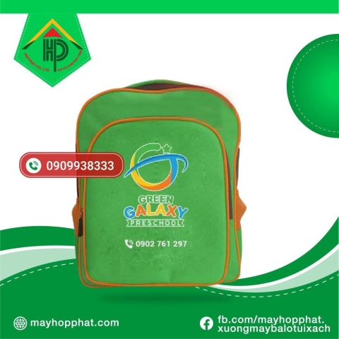 Premium Green Galaxy Preschool Backpack | Custom School Branding & Bulk Supply Premium Green Galaxy Preschool Backpack | Custom School Branding & Bulk Supply