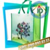 Green RPET Bag – Eco-Friendly Recycled Tote with Cartoon Print | Hop Phat Sewing Green RPET Bag