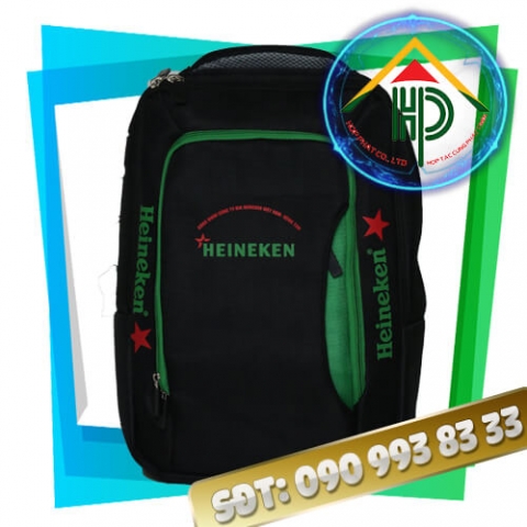 Heineken promotional backpack