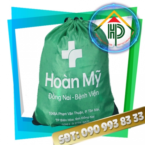 Balo Dây Rút Hoàn Mỹ Hoan My Drawstring Backpack Front View
