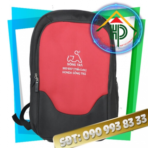 Honda Song Tra Advertising Backpack — Custom-Made at Hop Phat Company honda song tra advertising backpack 1