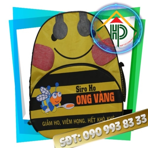 Ong Vang Cough Syrup Children's Backpack – Cute, Durable, Custom-Made by Hop Phat Factory Hop Phat Backpack And Bag Manufacturing Company
