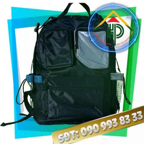 Hop Phat Black Fashion Backpack Hop Phat Black Fashion Backpack