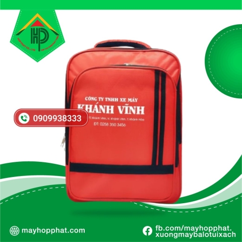 Premium Khanh Vinh Motorcycle Gift Backpacks | Durable Branding & Bulk Gear