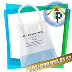 Let's Go Swimming Heat-Pressed PVC Bag