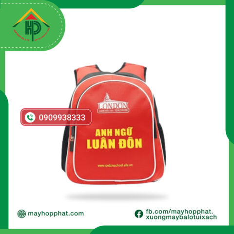London English School Backpack – Custom Made by May Hop Phat London English School Backpack – Custom Made by May Hop Phat