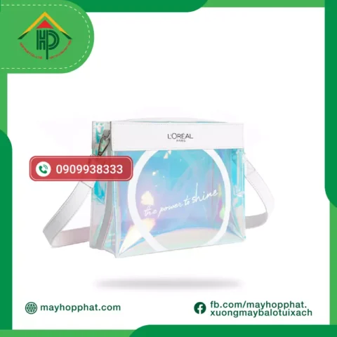 Premium Loreal 7-color transparent PVC bag | Stunning Holographic Cosmetic Case Premium Loreal 7-color transparent PVC bag | Stunning Holographic Cosmetic Case