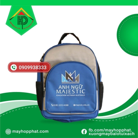 Premium Majestic English Backpack | Custom Language Center Branding & Bulk Supply Premium Majestic English Backpack | Custom Language Center Branding & Bulk Supply